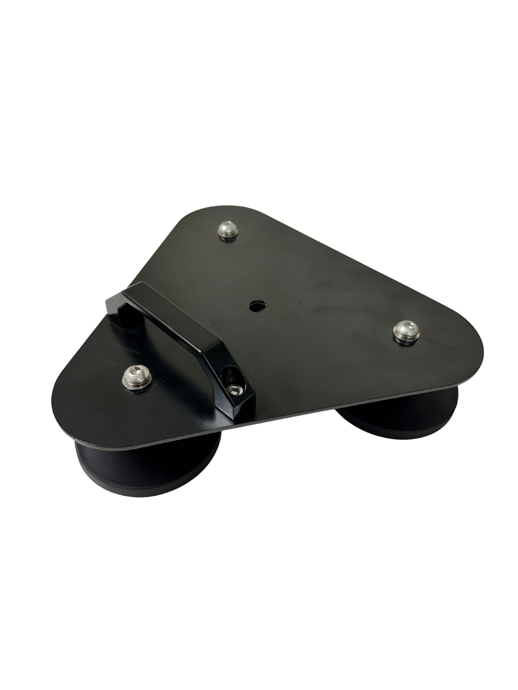 Magnetic Base - 3 Rubber Feet with Steel Plate & Handle
