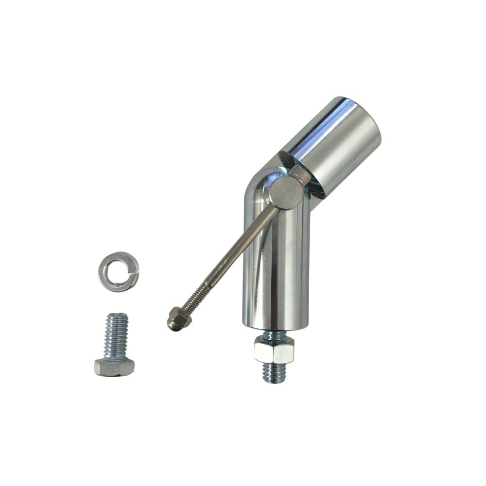 Vehicle Safety Flag (VSF) foldable base, displaying its compact design for easy transport and secure flag attachment.